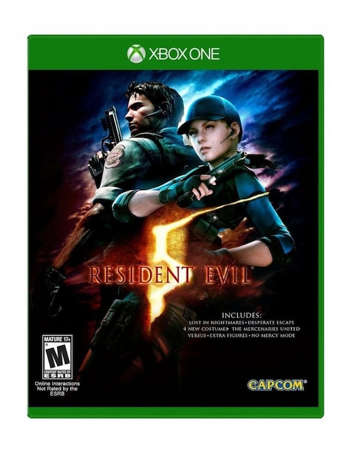 Resident Evil 5 Edición Estándar para Xbox One Juego Físico