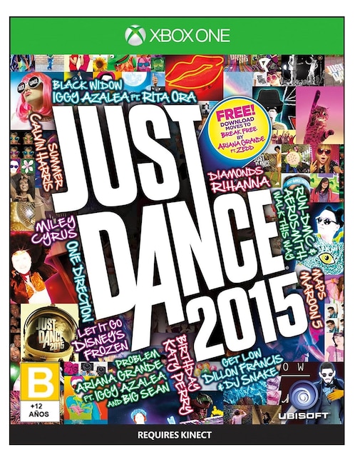 Imagen de producto Just Dance 2015 Xbox One estándar para Xbox One