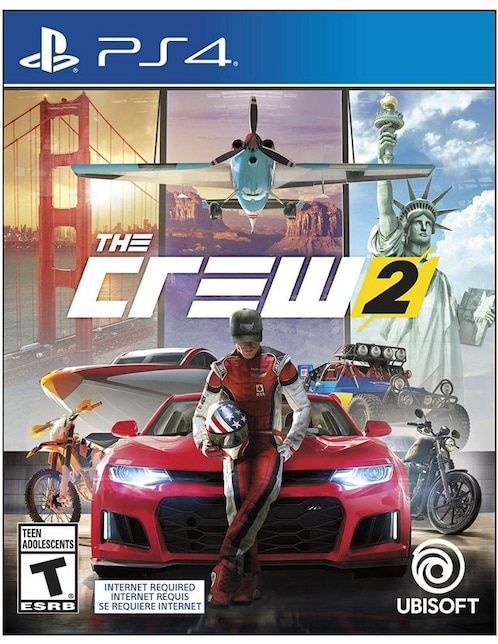 The Crew 2 Trilingual Estándar para PS4 físico