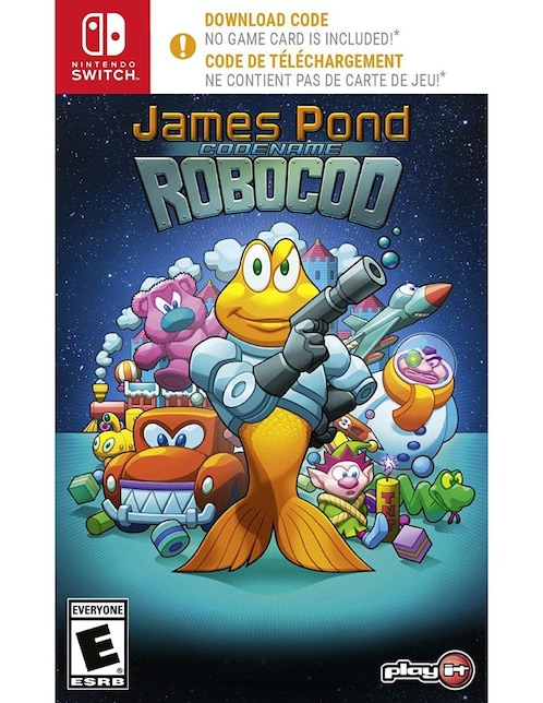 Imagen de producto James Pond: Codename Robocod (Código) Switch preventa para Nintendo Switch