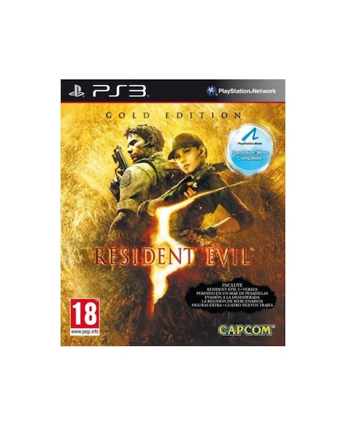 Resident Evil 5 Gold Edición Estándar para PlayStation 4 Juego Físico