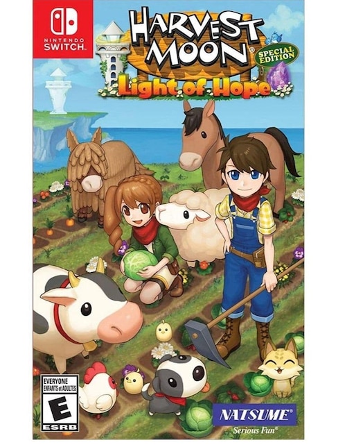 Harvest Moon Light of Hope Edición Estándar para Nintendo Switch Juego Físico