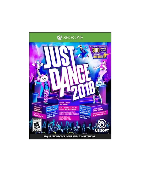 Just Dance 2018 Xbox One estándar para Xbox One