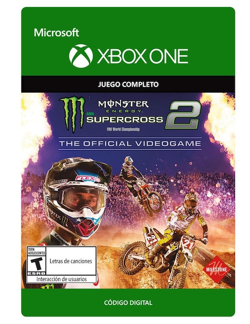 Imagen de producto Monster Energy Supercross 2 The Official Videogame 2 Edición Estándar para Juego Digital