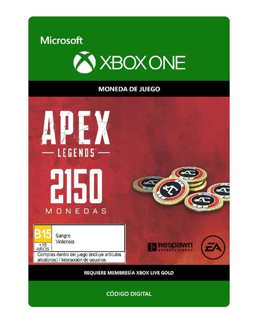 Apex Legends Monedas Virtuales Xbox One