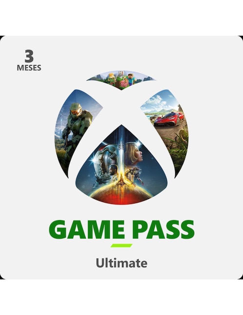 Xbox Game Pass Ultimate suscripción de 3 meses para Xbox One y Windows 10