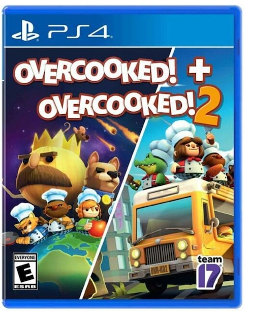 Overcooked 1 + 2 Edición Estándar para PlayStation 4 Juego Físico