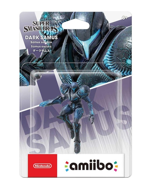 Figura Dark Samus Nintendo Amiibo Super Smash Bros