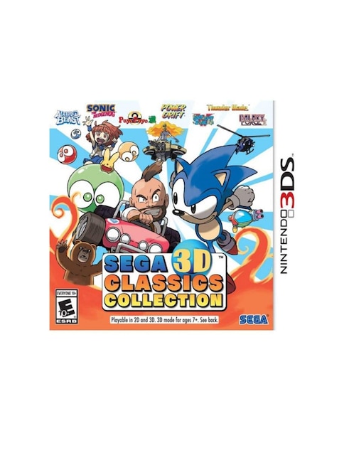 3DS Sega 3D Classics Collection 3Ds estándar para Nintendo 3DS