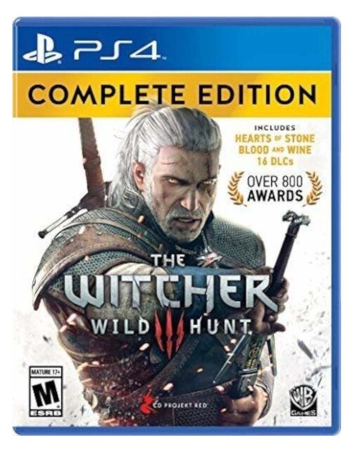 The Witcher 3: Wild Hunt Edición Complete para PlayStation 4 Juego Físico