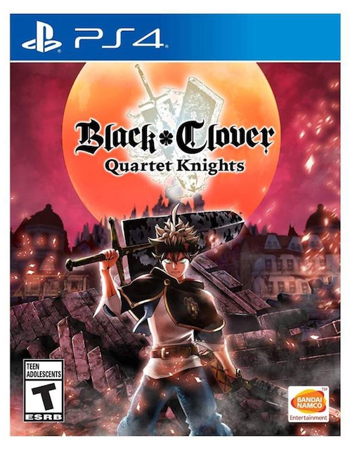 PLAY STATION Black Clover Quartet Knights Play Station estándar para PS4