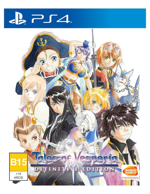 Imagen de producto Tales Of Vesperia Play Station definitive edition para PS4