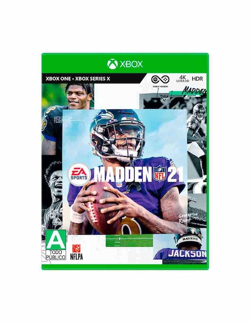 Madden NFL 21 Regular para Xbox One físico