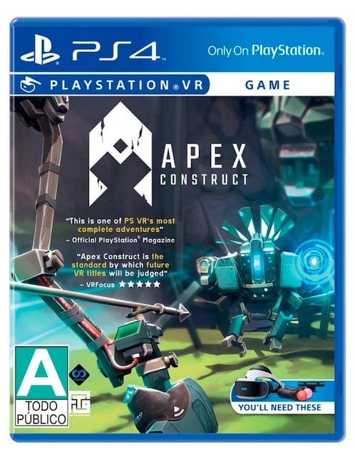 Apex Construct Edición Complete para PlayStation 4 Juego Físico