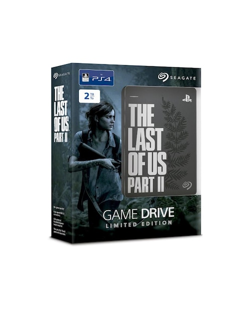 Disco Duro Externo para PS4 Seagate 2TB con Licencia de The Last Of Us 2