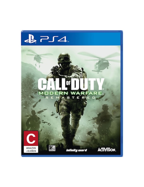 Call Of Duty Modern Warefare Remastered Activision estándar para PS4