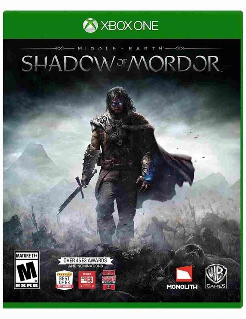 Middle Earth Shadow of Mordor Estándar para Xbox One físico