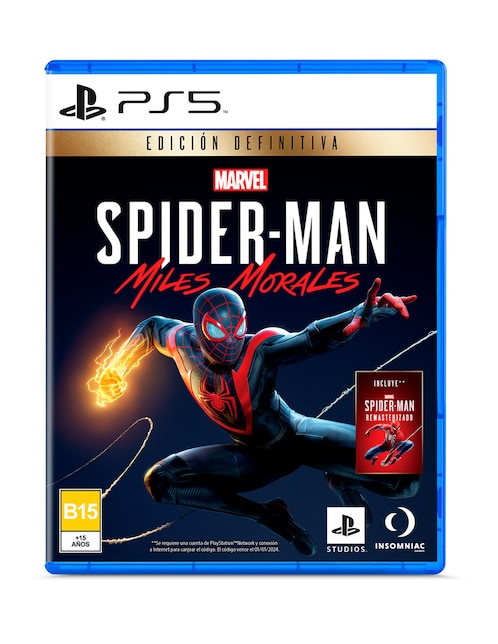 Marvels Spider-Man: Miles Morales Ultimate para PS5 físico
