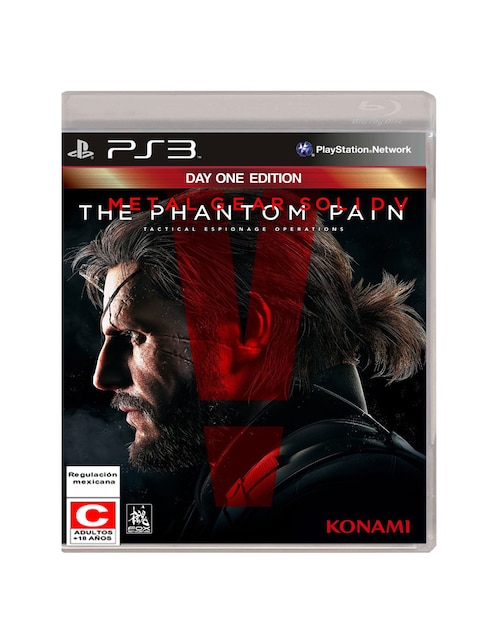 Metal Gear Solid V The Phantom Pain Day One Edición Estándar para PlayStation 4 Juego Físico