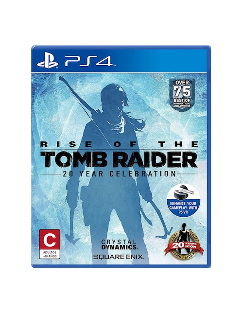 Imagen de producto Rise Of The Tomb Raider estándar para PS4