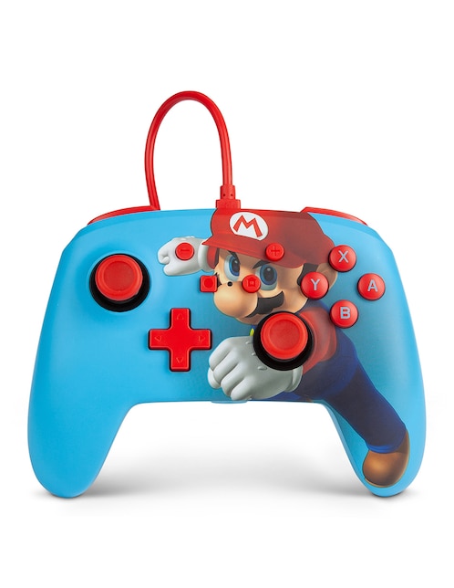 Control alámbrico para Nintendo Switch edición Mario Punch Power