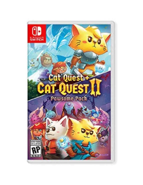 Bundle Cat Quest  Estándar +  Cat Quest II: Pawsome Pack Primera persona físico