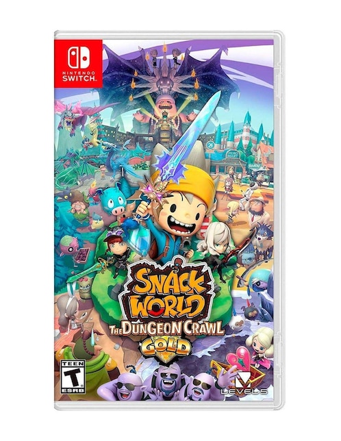 NINTENDO Snack World: The Dungeon Crawl Gold Nintendo estándar para Nintendo Switch