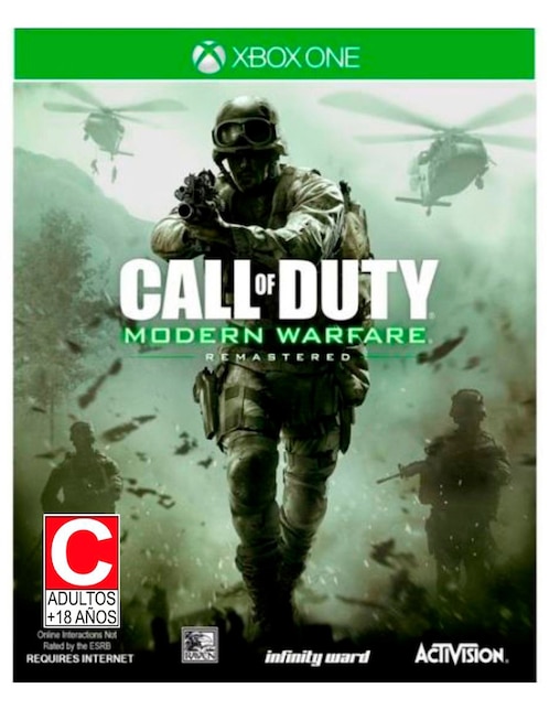 Imagen de producto Call Of Duty Modern Warefare Remastered Microsoft estándar para Xbox One
