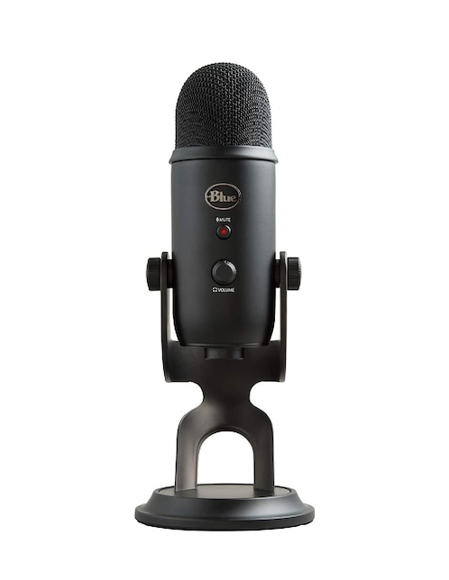 Micrófono Blue Yeti Series Condensador Multipatrón Blackout