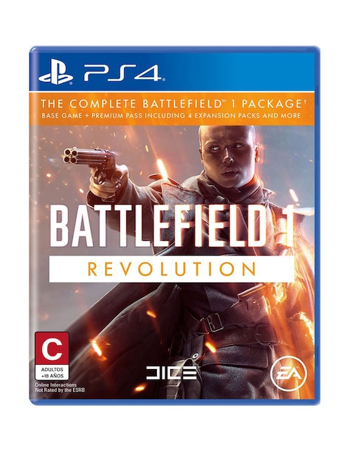Battlefield 1 Revolution Edición Estándar para Xbox One Juego Físico