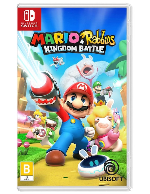 Mario Plus Rabbids Kingdom Battle Edición Estándar para Nintendo Switch Juego Físico