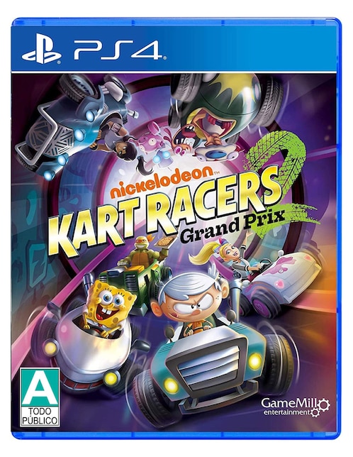 Nick Kart Racers 2 Grand Prix Estándar para PS4 físico