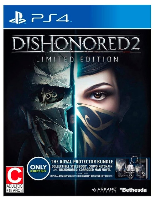 Dishonored 2 Bundle Limited para PS4 físico