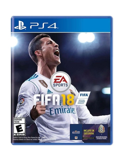 FIFA 18 Estándar para PS4 físico