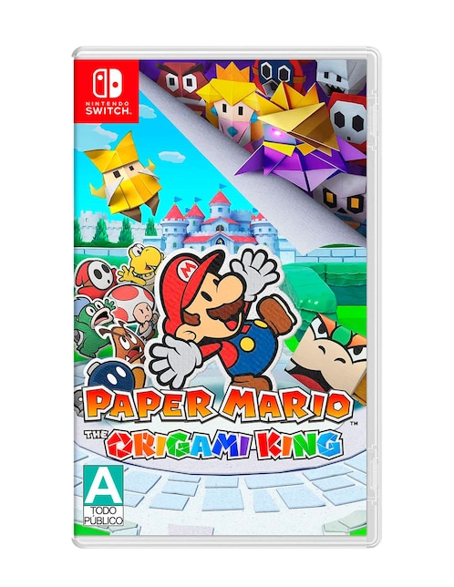 Paper Mario The Origami King Nintendo estándar para Nintendo Switch