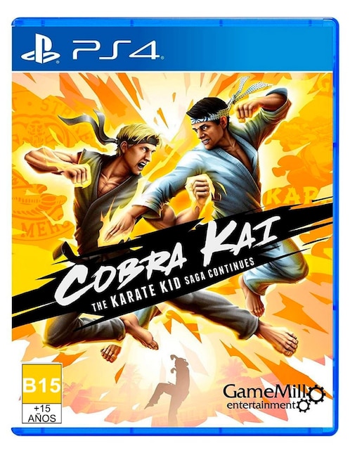 Cobra Kai The Karate Kid Saga Continues Estándar para PS4 físico