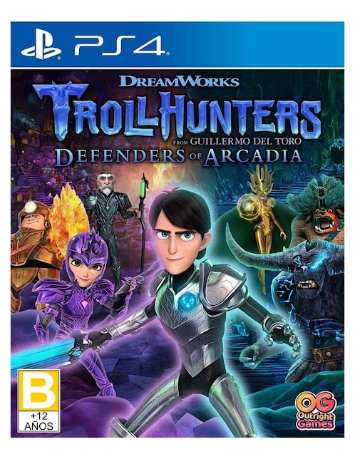 Trollhunters Defenders of Arcadia Estándar para PS4 físico