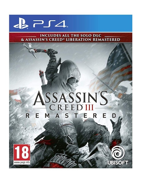 Assassin's Creed III Remastered Estándar para PS4 físico