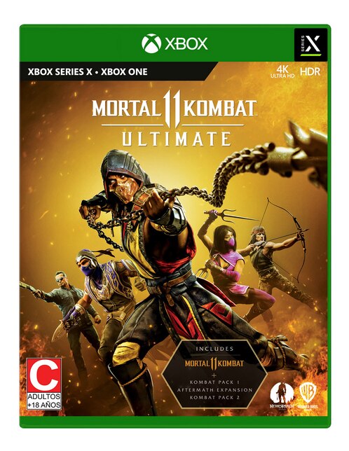 Mortal Kombat 11 Ultimate para Xbox Series X / Xbox One físico
