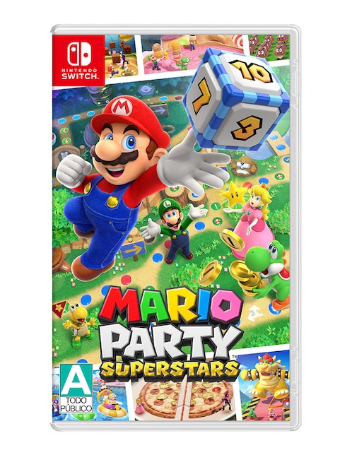 Mario Party Superstars Estándar para Nintendo Switch físico
