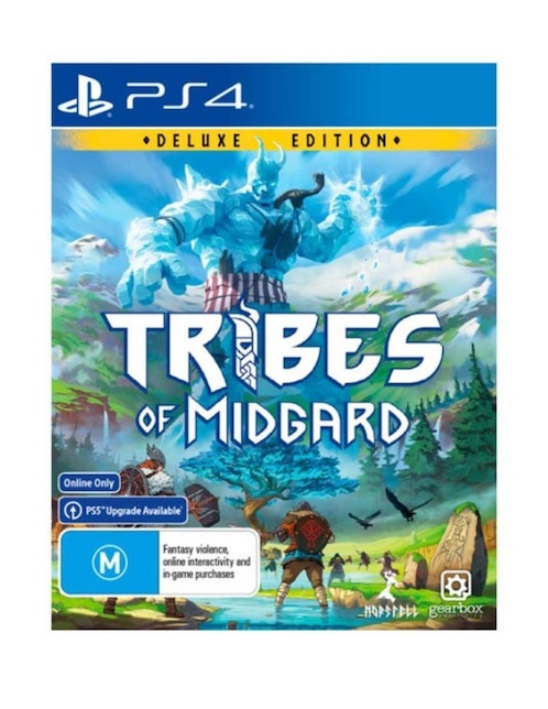 Tribes of Midgard Deluxe para PS4 físico