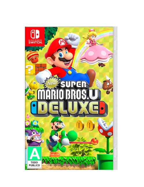 New Super Mario Bros U Estándar para Nintendo Switch físico