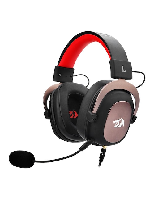 Audífonos Over-Ear Redragon Zeus 2 alámbricos con cancelación de ruido