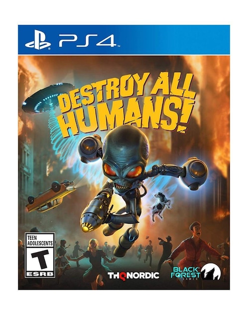 Destroy All Humans 1 Remake Estándar para PS4 físico