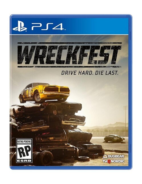 Wreckfest Estándar para PS4 físico