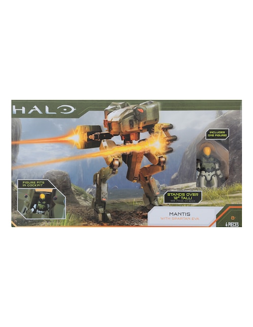 Figura de colección Mantis con Spartan Eva Xbox articulado Halo