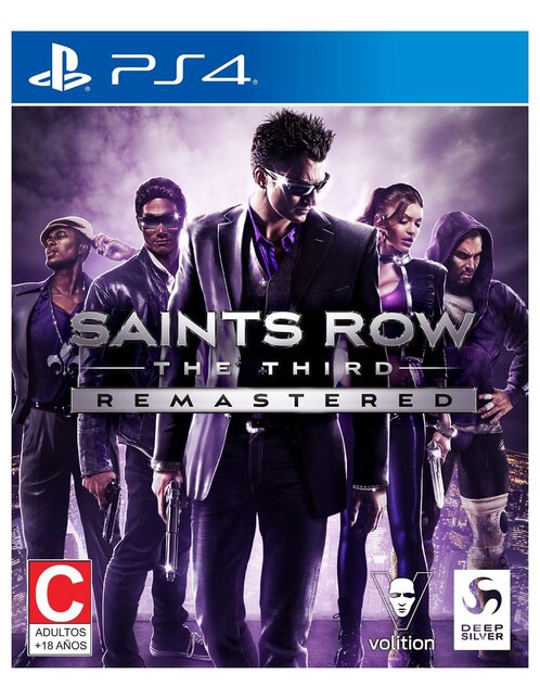 Saints Row the Third Remastered Edición Estándar para PlayStation 4 Juego Físico