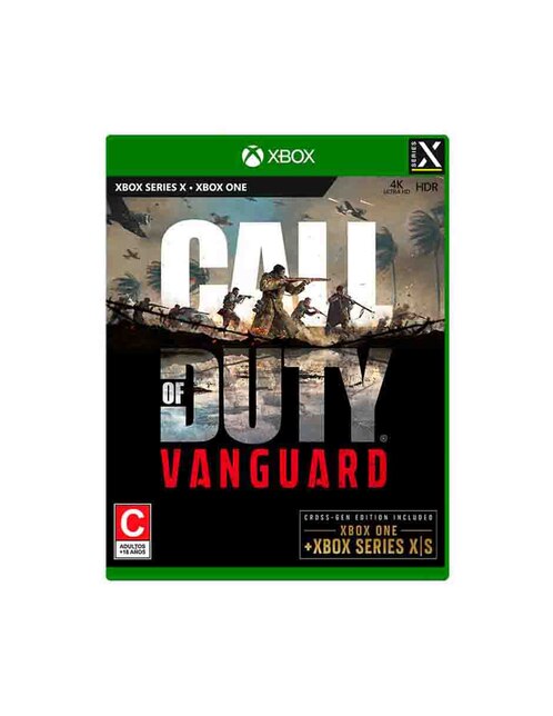 Call Of Duty Vanguard Estándar para Xbox Series X / Xbox One físico