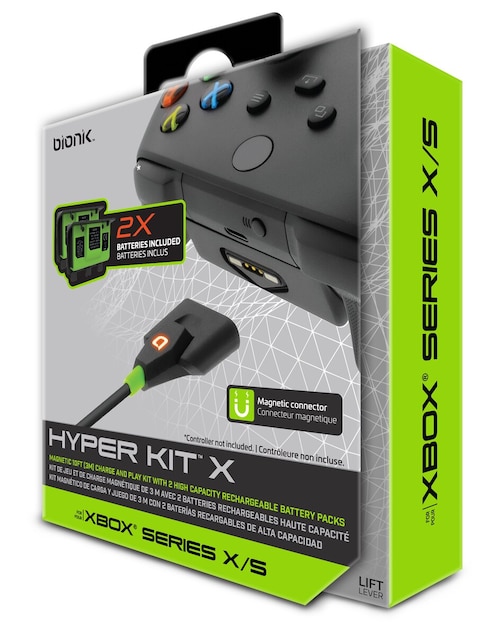 Set Magnético de Carga para Control Xbox Series X/S Bionik
