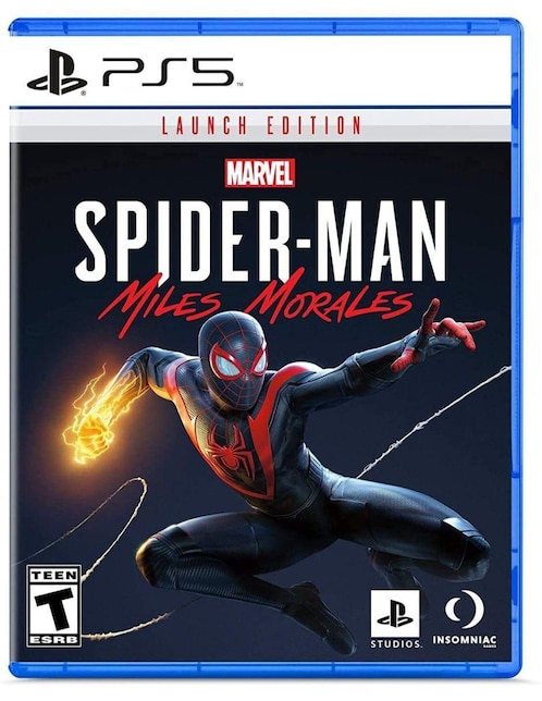 Spider-Man Miles Morales Launch Edition Edición Estándar para PlayStation 5 Juego Físico